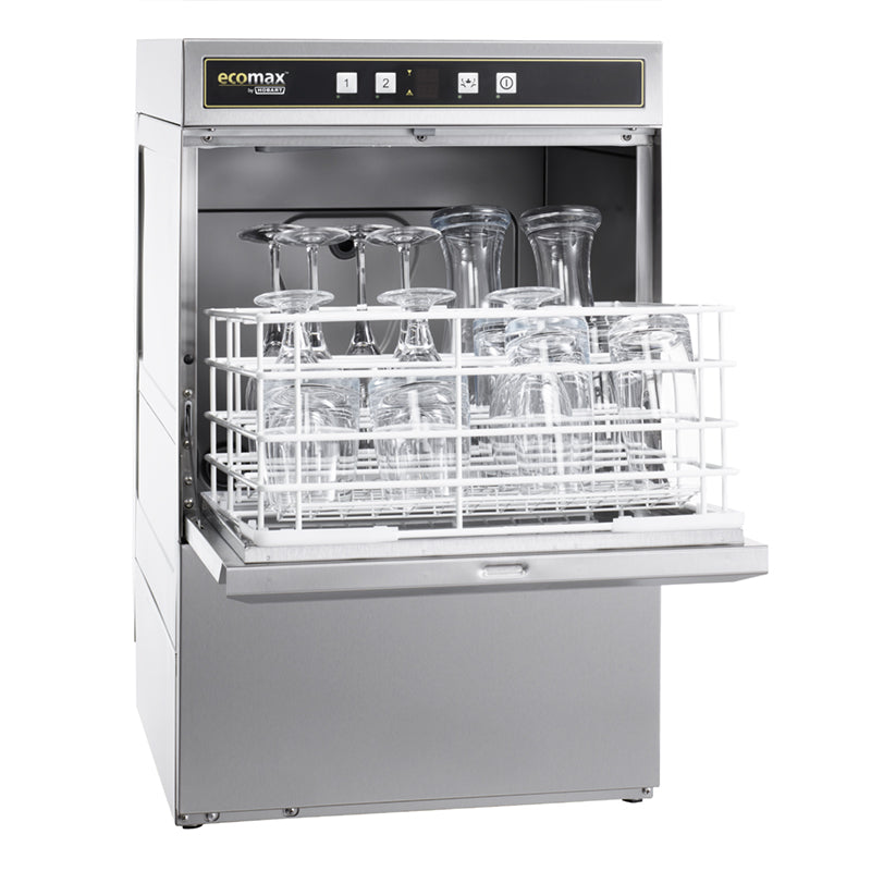 Hobart Ecomax G404W-12B Undercounter Glasswasher