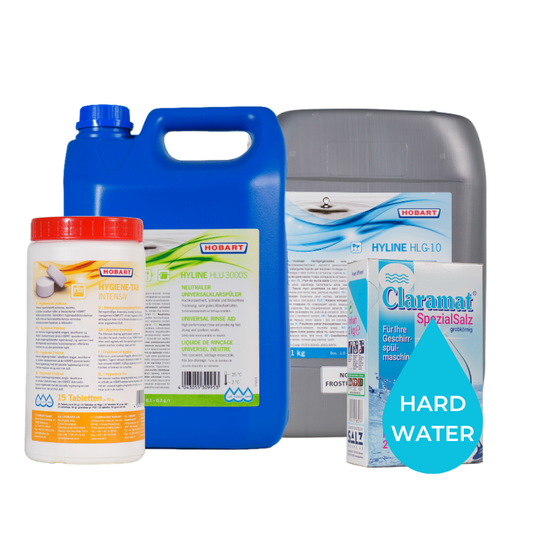 Hobart Glasswasher Hyline Chemical Bundle - Hard Water